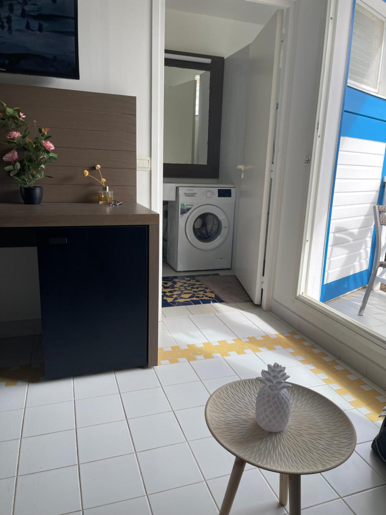 Studio 25 M Manganao Joela 4 Personnes Avec Machine A Laver (Adults Only) Saint-Francois  Eksteriør bilde
